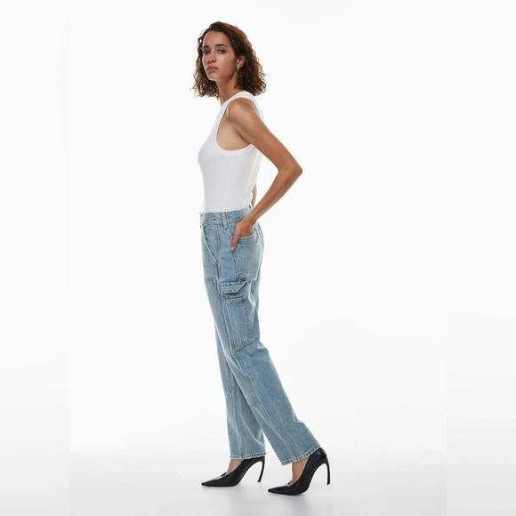 Denim Forum The Carpenter Lo-Rise Loose Jean - Picture 4 of 15